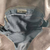 LOEWE MADRID. Brown/Bronze Leather Messenger Style Shoulder Bag