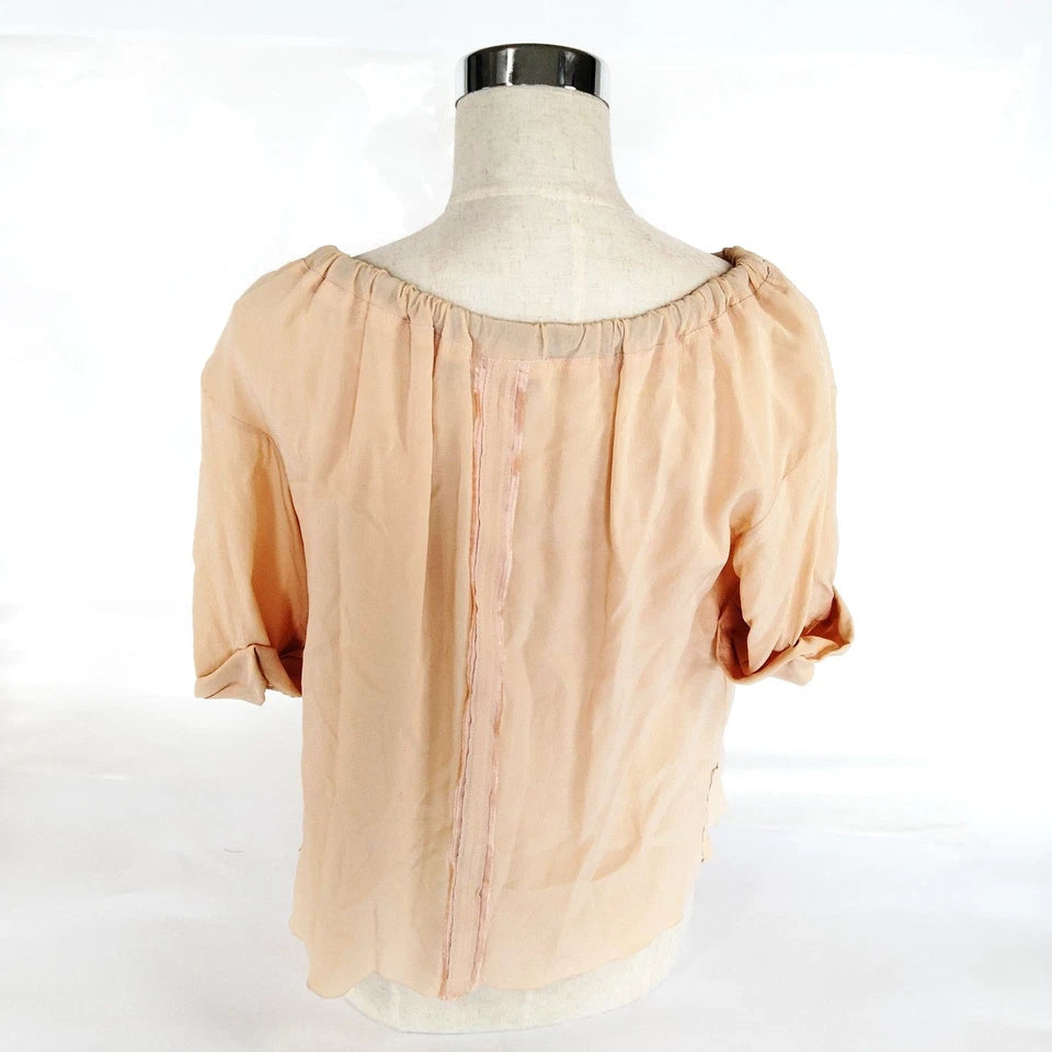 Prada ITALY.  Vintage Silk SEDASOIE Top