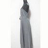 Noela Japan. Gray Volume Flare Belted Cami Slip Dress