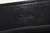 Chloe Paris. Vintage Black Leather Shoulder Bag / Hand Bag