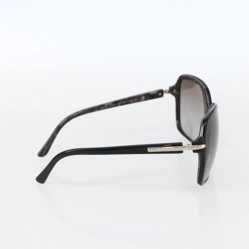 PRADA ITALY. Black Acetate Sunglasses