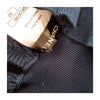 Chanel Paris. Navy Blue Textured Cotton Knit Skirt