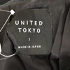 UNITED TOKYO JAPAN. Dark Charcoal Gray Winter Wool Coat