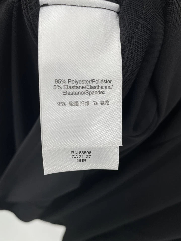 DKNY. NEW W/TAGS. Poly/Spandex Pullover Black Dress