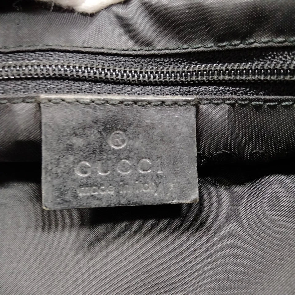 Gucci Italy. Tom Ford Era. Black Leather Minimalism Shoulder Bag