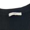 ASTRAET (UNITED TOKYO) JAPAN. Black Fringe Rib Knit Cropped Cardigan