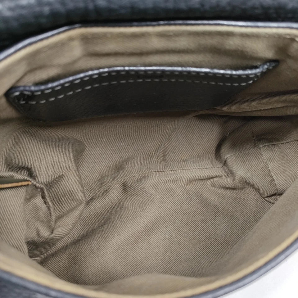 Chloe Paris. Black Leather Small/Medium Cross Body Shoulder Bag