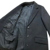 SHIPS JAPAN. Black Melton Chesterfield Coat