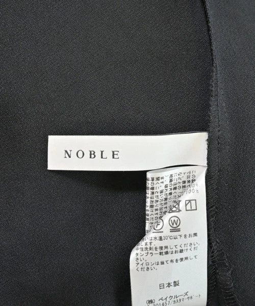 NOBLE JAPAN. Black PolyTech Slip Dress