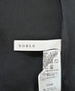NOBLE JAPAN. Black PolyTech Slip Dress