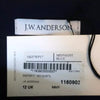 JW Anderson UK. New W/tags. Midnite Blue Asymmetric Side-Button Midi Skirt