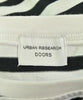URBAN RESEARCH DOORS JAPAN. White x Black (Border) Dress