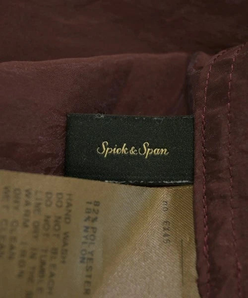 Spick and Span JAPAN. Red/Brown Semi-Sheer Long Sleeve Casual Shirt