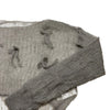 merry jenny japan. Gray Intentionally Distressing Openwork Ribbon Knit Sweater
