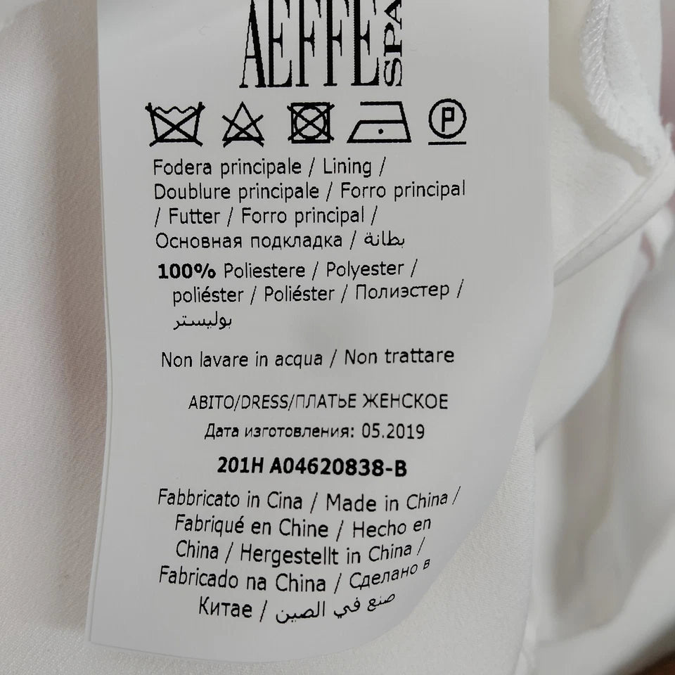 Moschino Italy. Vintage Pink PolyTech Midi Length Dress