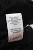 Helmut Lang NY. Black Viscose Back Zip Sleeveless V Neck Knit Shift Dress