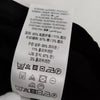 Burberry UK. Black Rayon, Polyurethane Super Wide Bell Sleeves Top