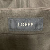 LOEFF UNITED ARROWS JAPAN. Black Serge Cropped Wide Leg Pants