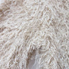 DISCOAT JAPAN. 24SS Collection. Beige Shaggy Knit Sweater