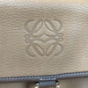 LOEWE MADRID. Tan/Brown Leather Long Strap Shoulder Bag