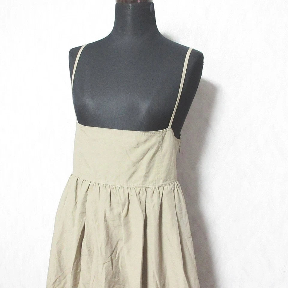 BEAUTY&YOUTH United Arrows Japan. Mocha Color  Backhole Cami Slip Dress