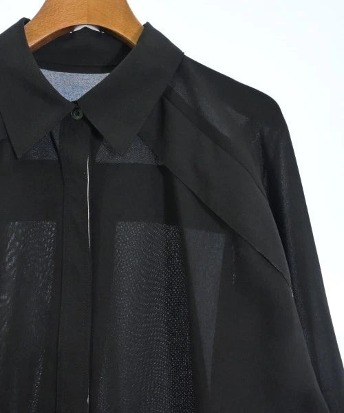 UNITED TOKYO JAPAN. Black Poly Blend Casual Shirt/Tunic