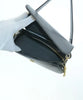 AULENTTI FLORENCE. Handmade Black Italian Leather Shoulderbag / Handbag