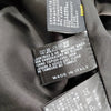 FENDI ITALY. BLACK COTTON TIE EMBELLISHED SKIRT