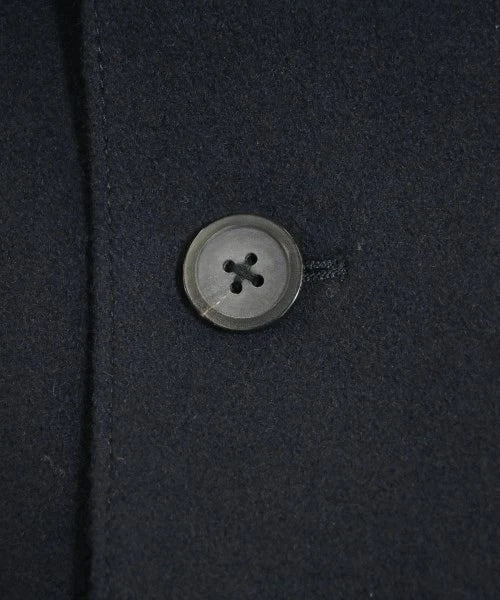 UNITED TOKYO JAPAN. Navy Wool Blend Overcoat