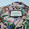 Gucci Italy Silk Floral Garden Print Blouse