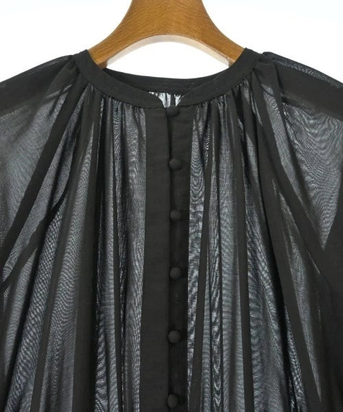 ROSSO JAPAN. NWOT. Black Semi Sheer Long Dress