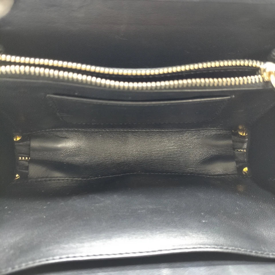 Roger Vivier Paris. NWOT. Ponyhair Fur Houndstooth Pattern Clutch Bag