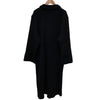 Toyoko Saito JAPAN. Black Knit Long Coat