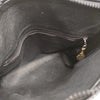 Gucci Italy. Black Leather Vintage Shoulder Bag
