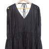 Rito JAPAN. Black Sleeveless Maxi Tiered Dress