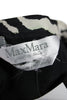 Max Mara Italy. Silk Blend Pleated Animal Print Knee Length Skirt