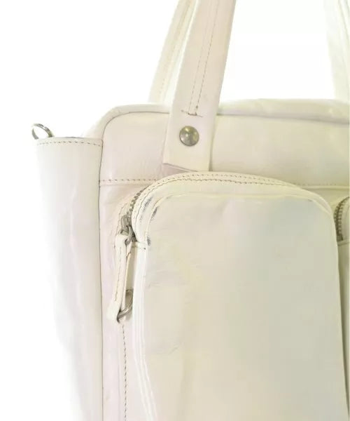 YOHJI YAMAMOTO JAPAN. + NOIR White Shoulderbag / Handbag