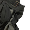 HARE JAPAN. Black Asymmetrical Flare Long Skirt