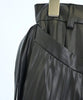 UNITED TOKYO JAPAN. Black Vegan Leather Long/Maxi Length Skirt