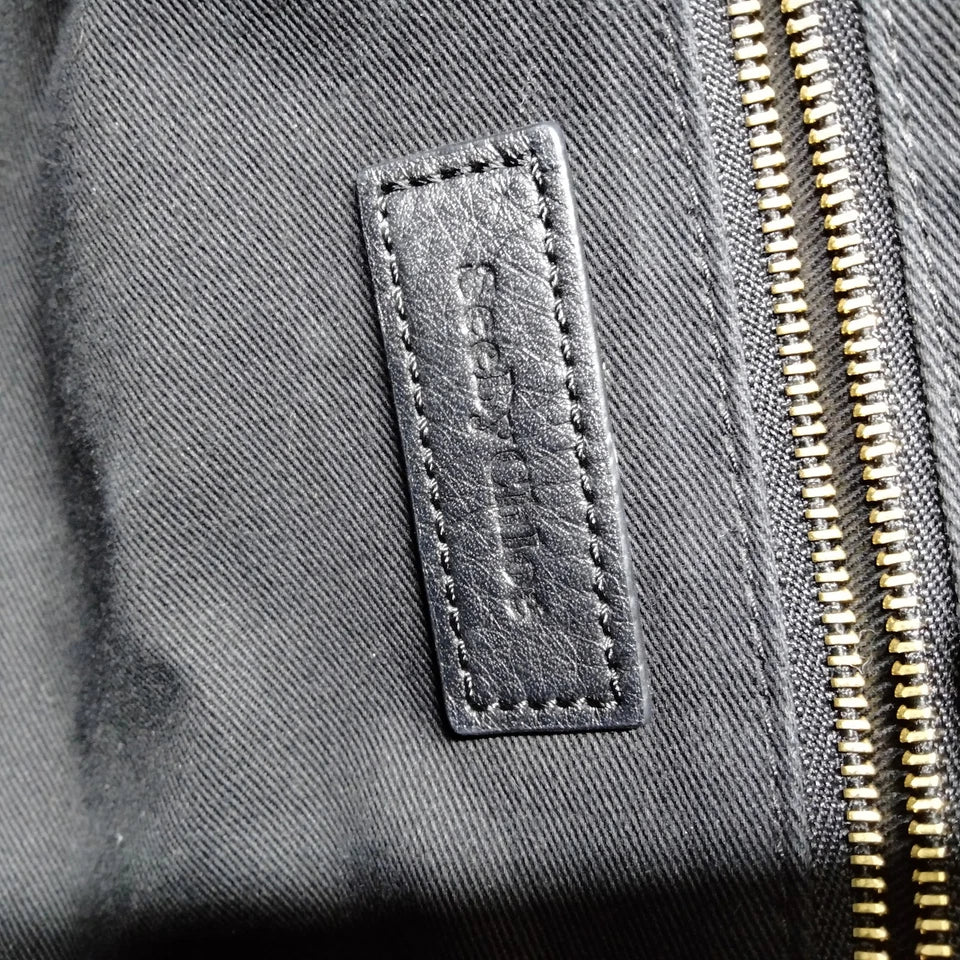 Chloe Paris. Black Leather Shoulder Bag / Hand Bag