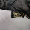 Fendi ITALY. Black Nylon Back FENDI LOGO Jacket