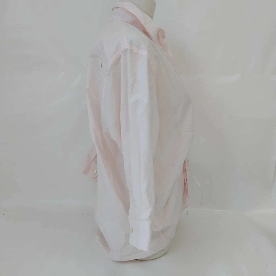 Prada Italy. Light Pink Cotton Top/Blouse