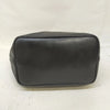 Gucci Italy. Black Bamboo Black Leather Shoulder Bag