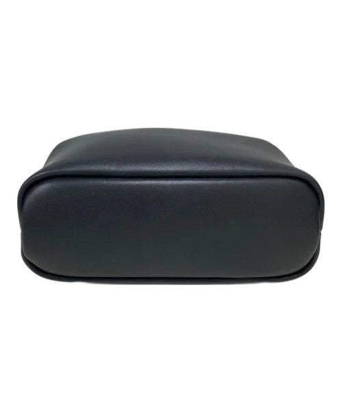 OSOI SOUTH KOREA. Blackk Leather MINI BROT Shoulder Bag