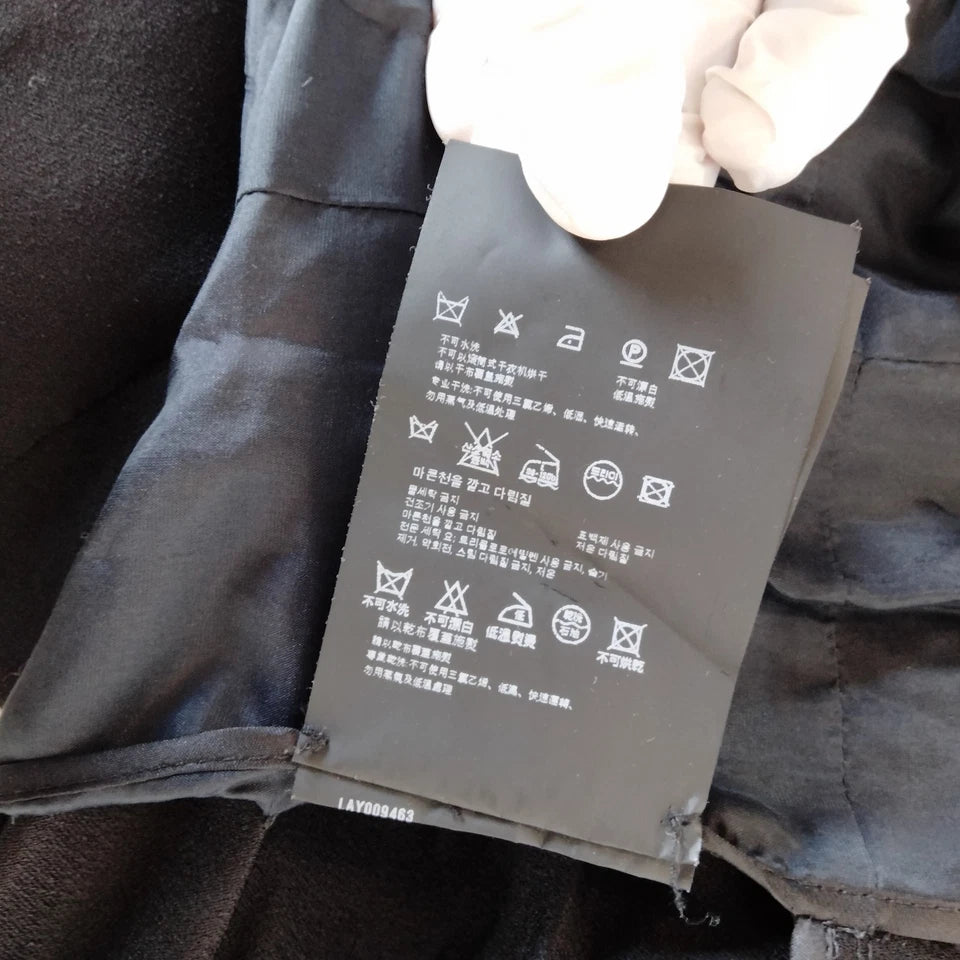 PRADA ITALY. Vintage Black PolyTech Blend Jacket