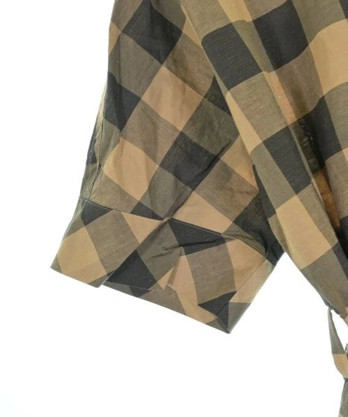 BEAUTY & YOUTH UNITED ARROWS JAPAN. Beige x Black (Check Pattern) Dress