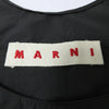 MARNI Italy. Charcoal Gray Cotton Blend Tiered Sleeveless Blouse