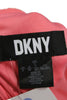 DONNA KARAN NY. DKNY. NEW. Orange Printed Wrap Dress Sleeveless V-Neck Tie Waist Dress