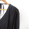 Rito JAPAN. Black Sleeveless Maxi Tiered Dress