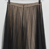 CHRISTOPHER KANE UK.T ulle Pleated Lace Black Retro Coquette Skirt